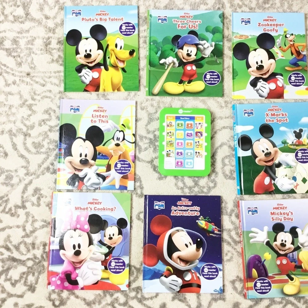 My Read Lot of 9 Disney Mickey Books Reader